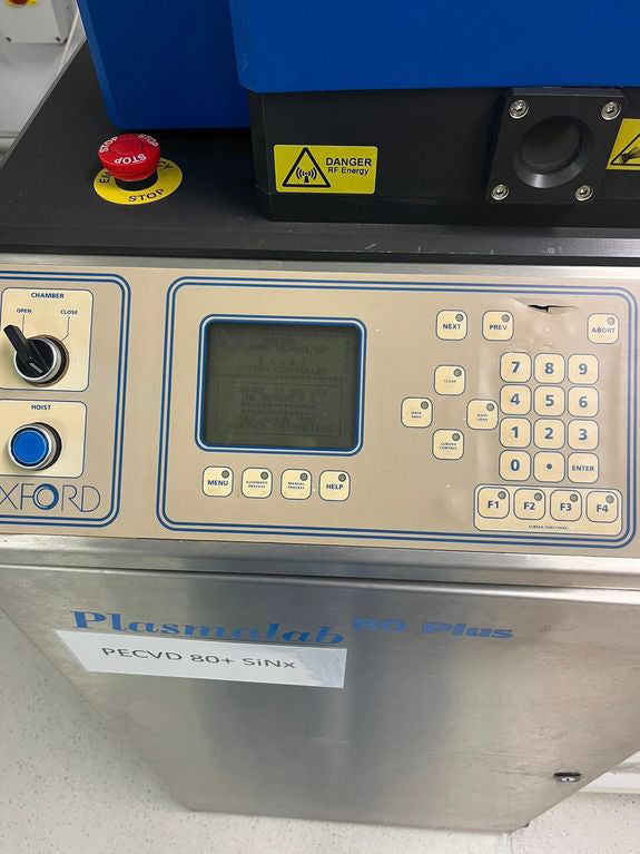 Oxford Plasmalab 80 Plus PECVD (Plasma-Enhanced Chemical Vapor Deposition)