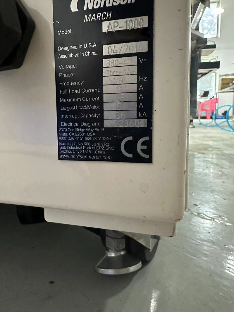 Nordson / March AP 1000 Plasma Cleaner
