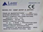 Lam 2300 e 5 Kiyo Etcher