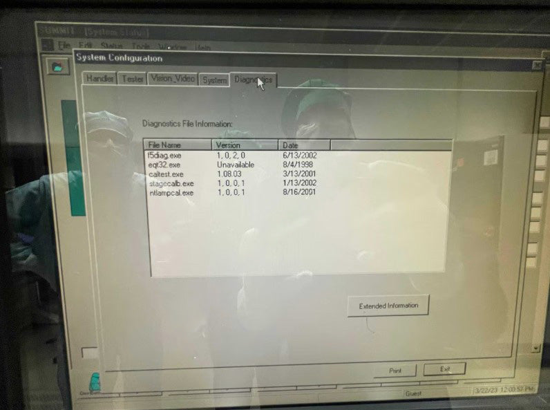 KLA UV 1250 SE Thin Film Thickness Measurement