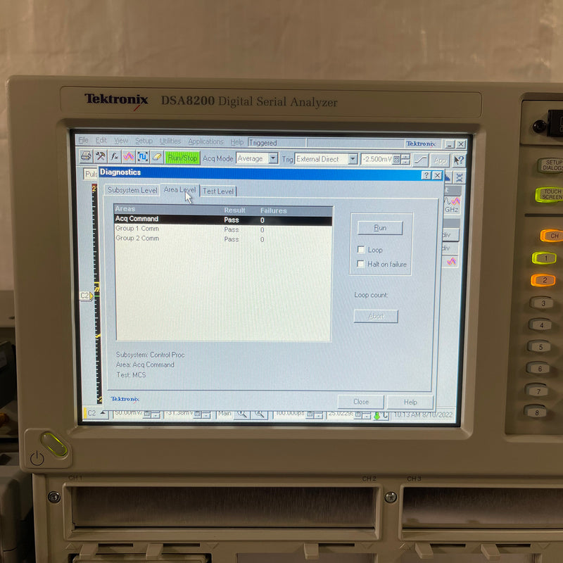 Tektronix DSA 8200 Digital Serial Analyzer