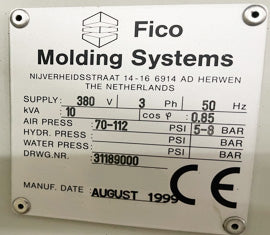 Fico FC 25 Molding Machine