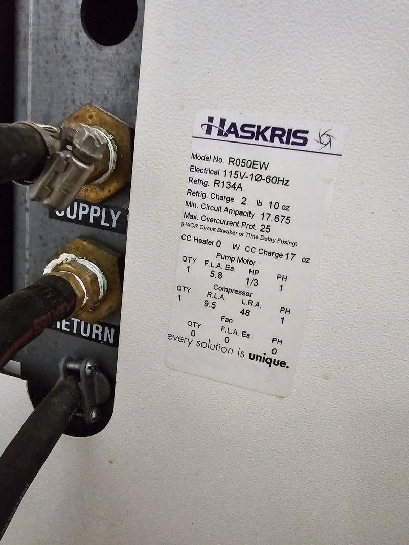 Haskris R 033 / R 050 EW Chiller