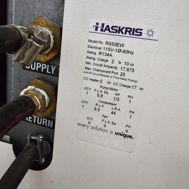 Haskris R 033 / R 050 EW Chiller