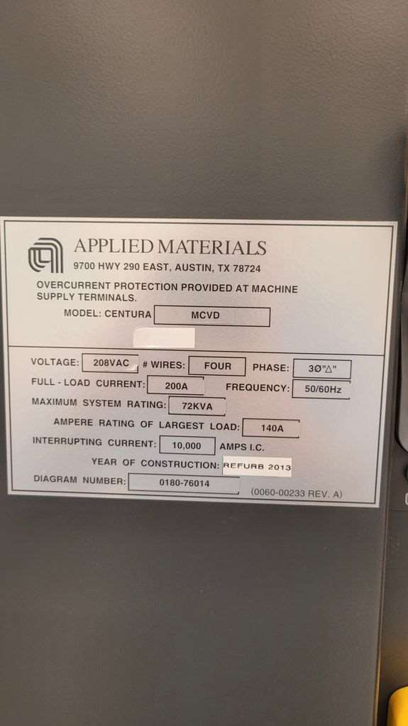 Applied Materials Centura System