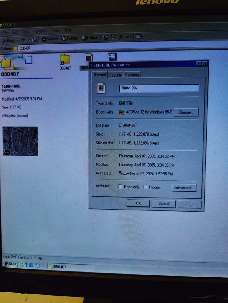 Hitachi S 5200 FE-SEM (Field Emission Scanning Electron Microscope)