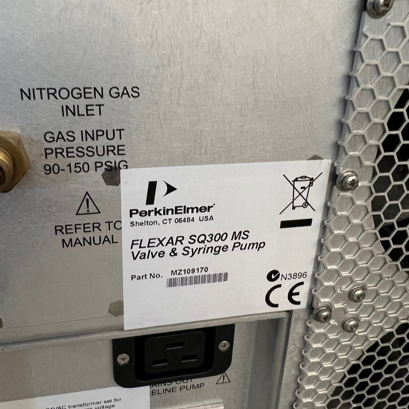 Perkin Elmer FLEXAR SQ 300 MS Valve & Syringe Pump