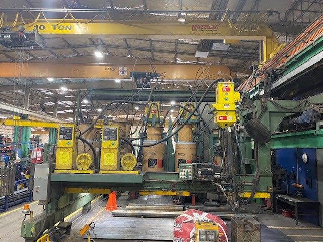 Ogden Multiple Sub-Arc Gantry Welding System