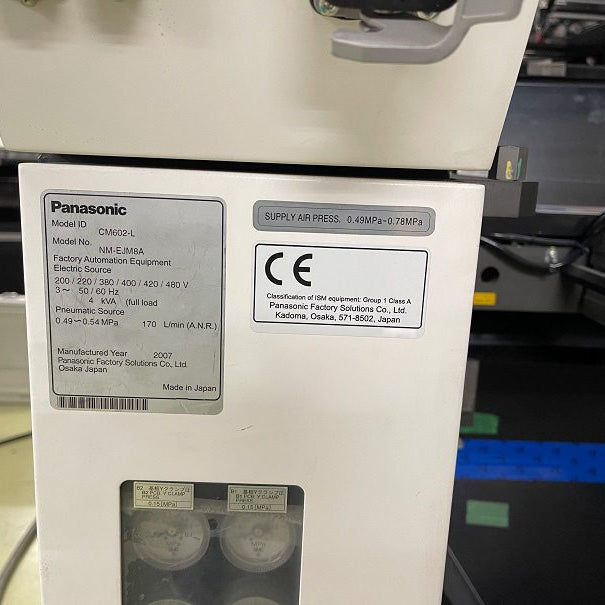 Panasonic CM 602 L Pick and Place