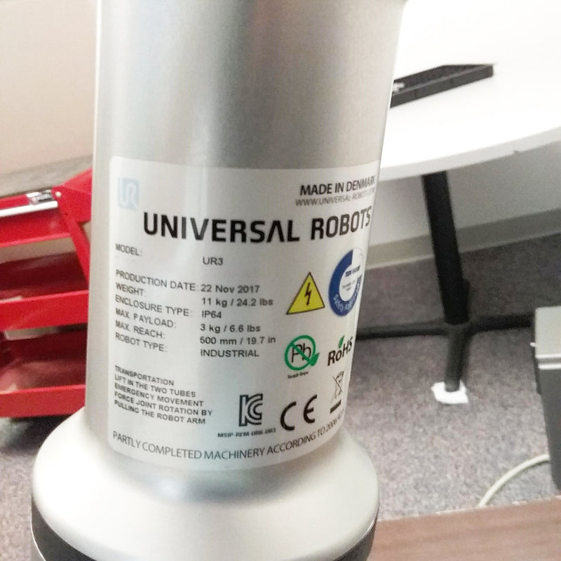 Universal Robots G Series UR 3 Robot Arm