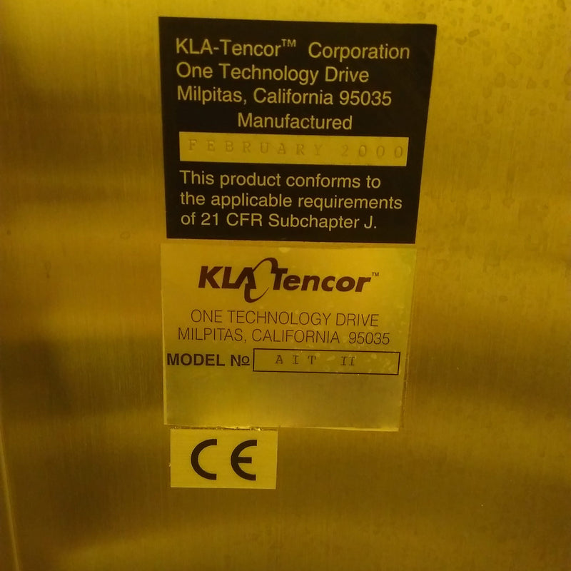 KLA AIT II Defect Inspection System