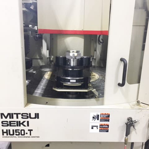 Mitsui Seiki HU 50 T Horizontal Machining Center