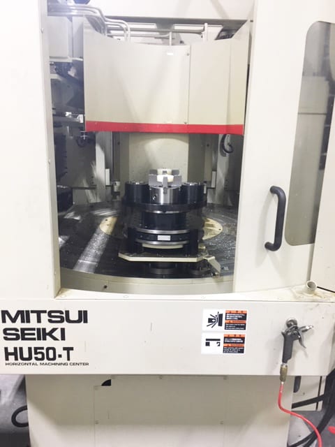 Mitsui Seiki HU 50 T Horizontal Machining Center