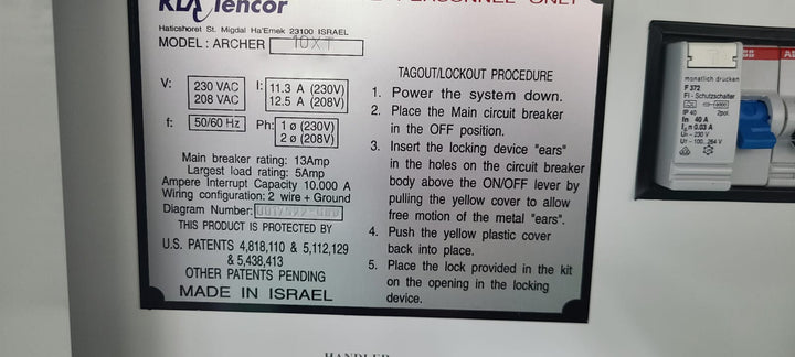 KLA Archer 10 XT Overlay System