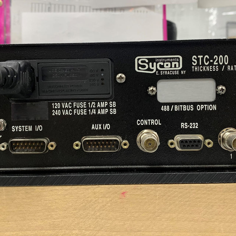 Sycon STC 200 / SQ Deposition Controller