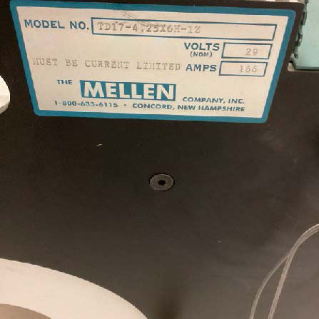 Mellen TC 12.5-4.25 X 16 H 3 Z Furnace
