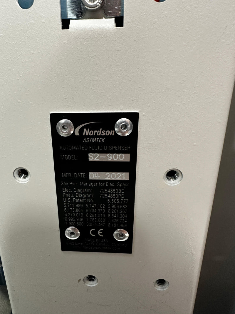 Nordson / Asymtek Spectrum II S 2-900 Precision Fluid Dispenser