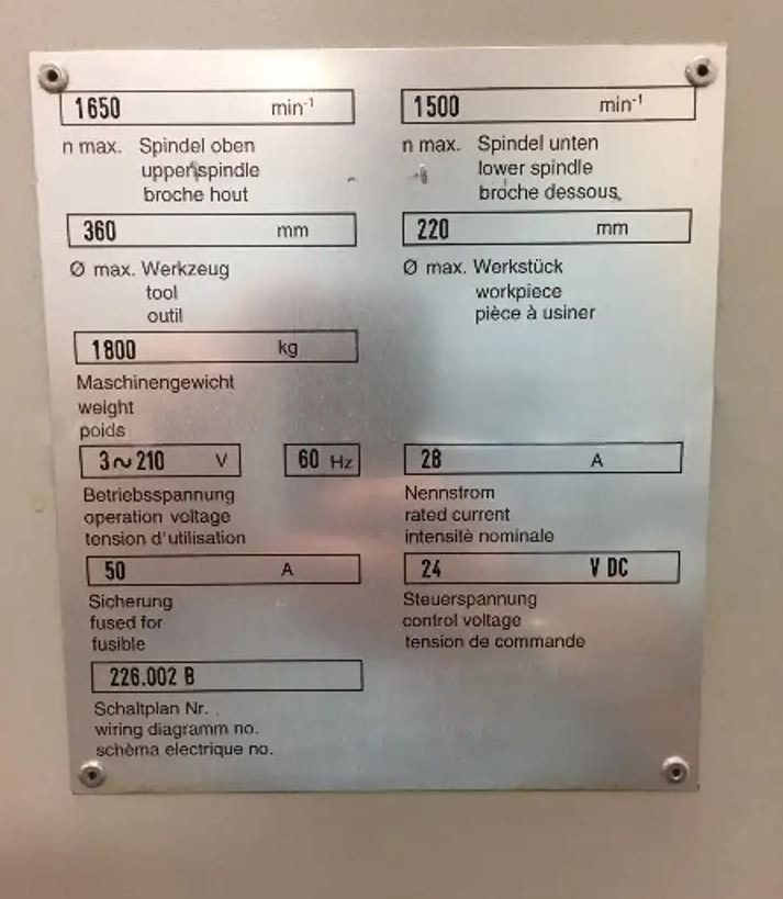 Schneider SLP 200 CNC Spherical Lens Polishing Machine