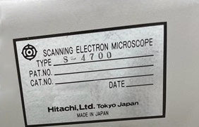 Hitachi S 4700 II FE-SEM (Field Emission Scanning Electron Microscope)