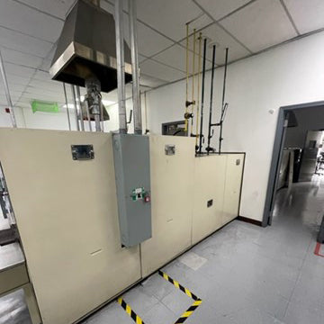 Lindberg 834 A 12-B 12- C 12-D 3-E 12 Continuous Mesh Belt Brazing Furnace