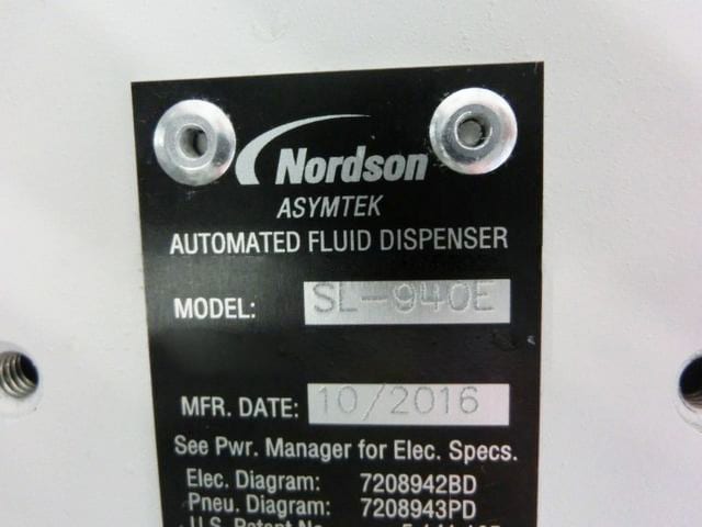 Nordson / Asymtek SL 940 E Automated Fluid Dispenser / Conformal Coating Applicator