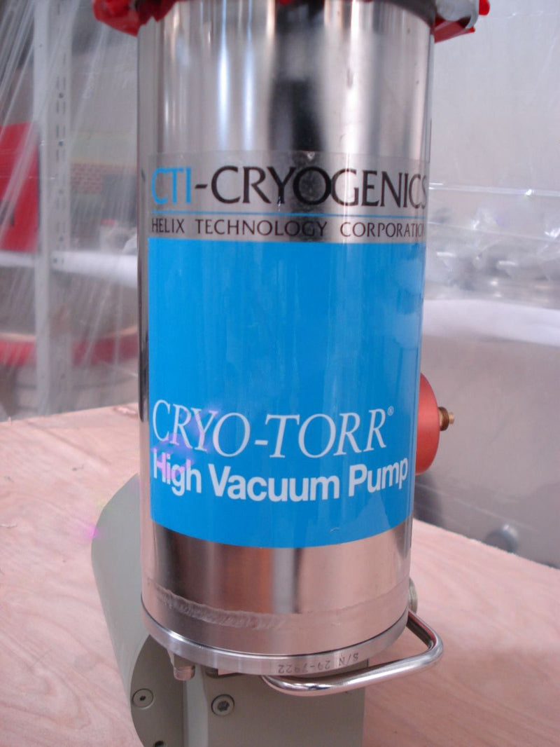CTI Cryo-Torr 100 High Vacuum Pump