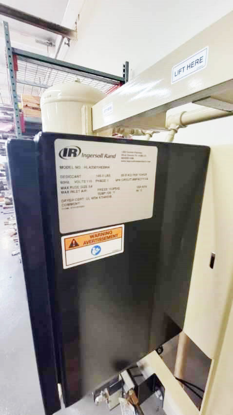 Ingersoll Rand HLA 2501 HE 0 AH Desiccant Compressed Air Dryer