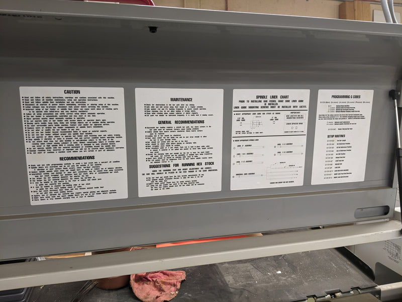 Haas Servo Bar 300 Bar Feeder