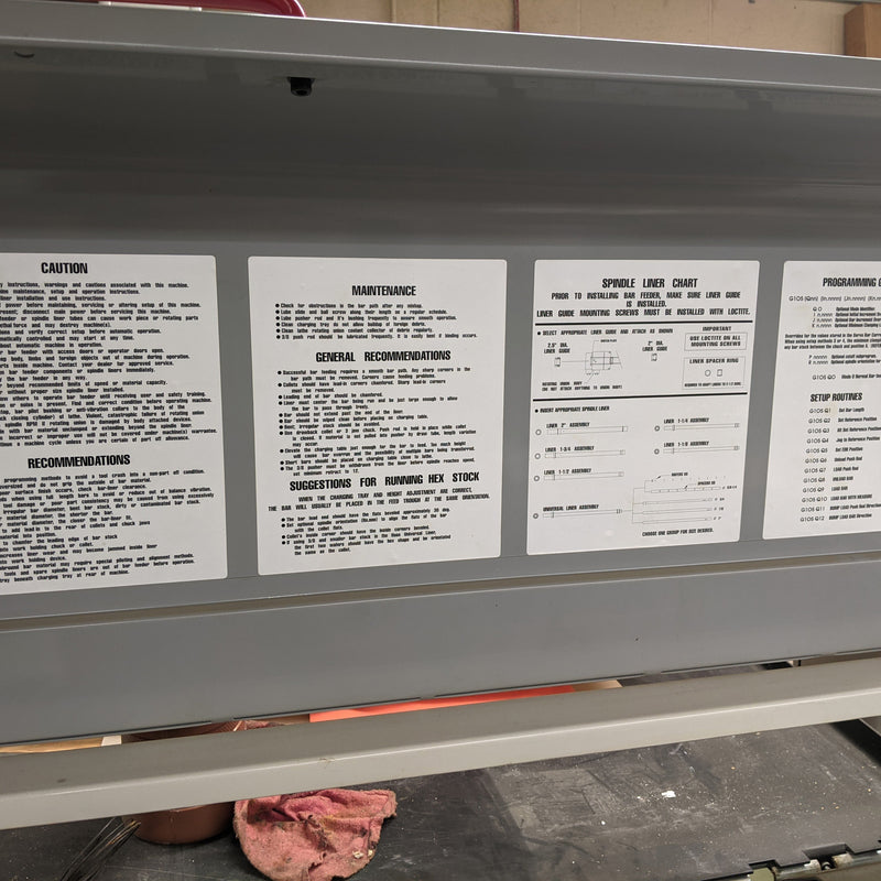 Haas Servo Bar 300 Bar Feeder