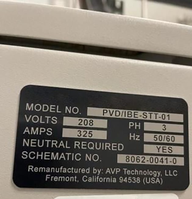Veeco IBE-STT 01 PVD Sputter (Physical Vapor Deposition)