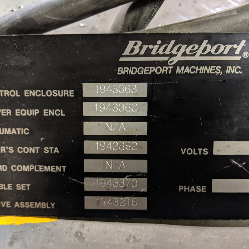 Bridgeport EZ Trak DX Knee Mill