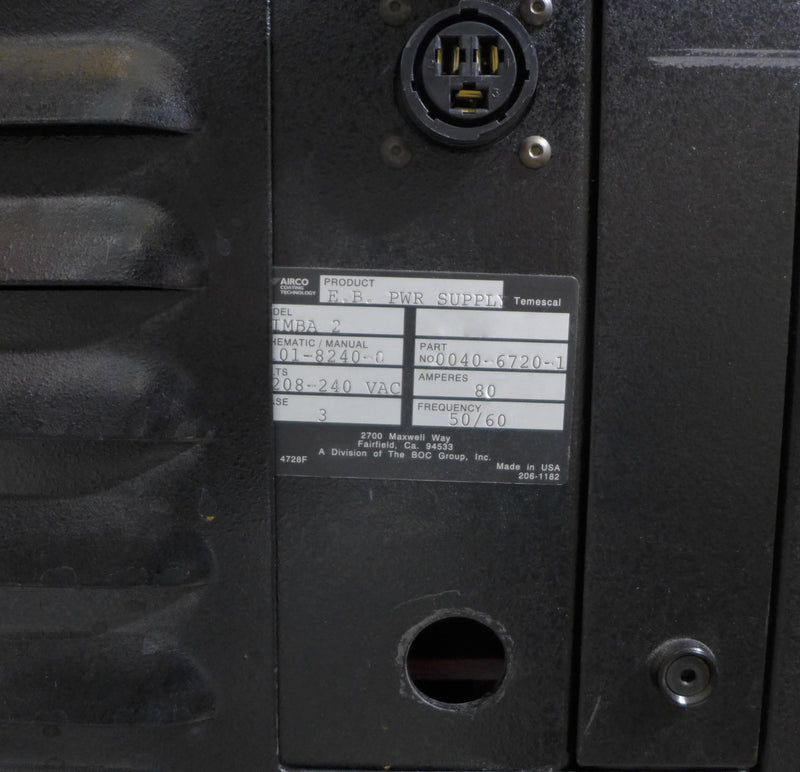 Airco Simba 2 Power Supply