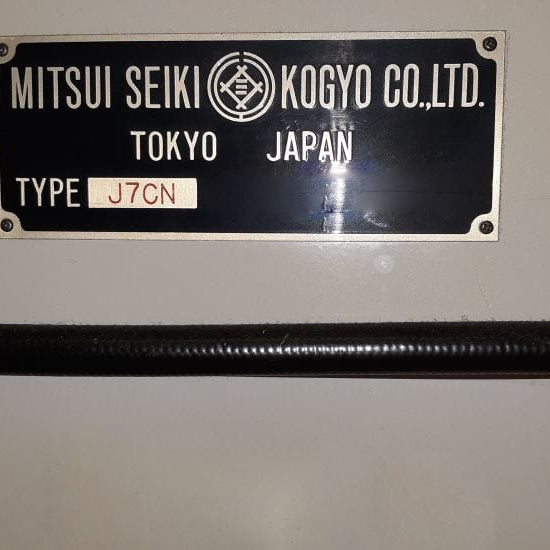 Mitsui Seiki 7 CN 105 Vertical Jig Boring Machine