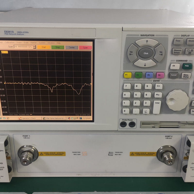 Agilent E 8361 A Network Analyzer