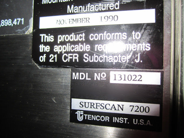 KLA Surfscan 7200 Particle Defect System