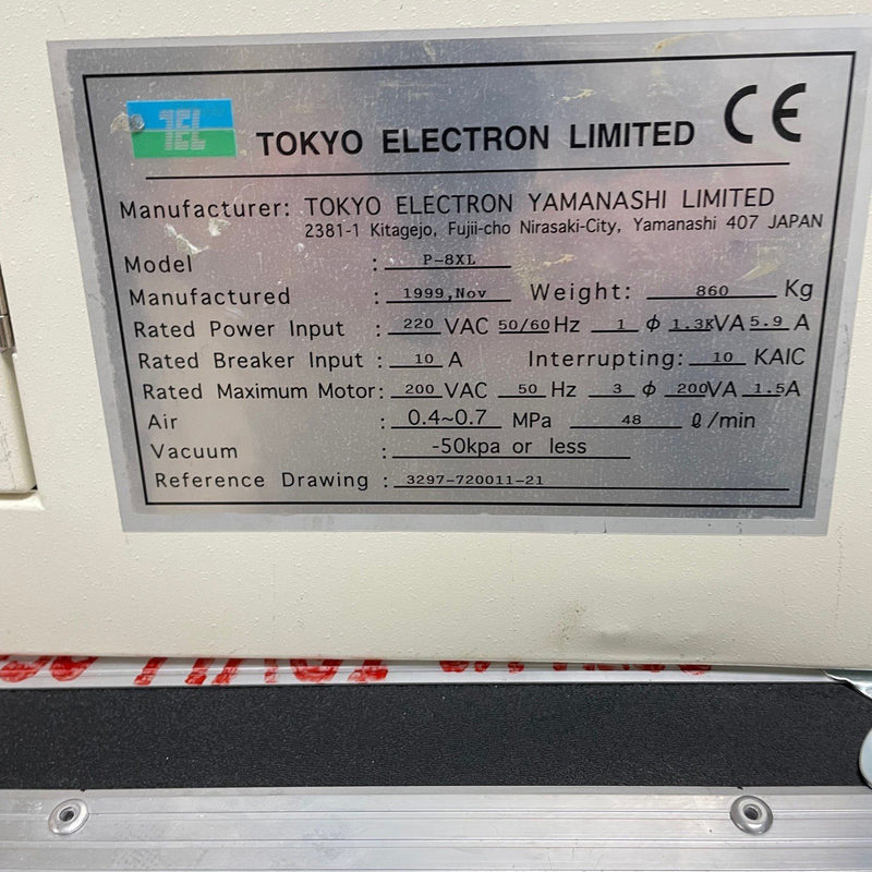 Tel P 8 XL Automatic Wafer Prober