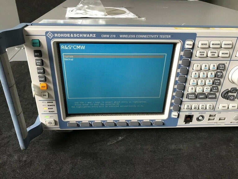 Rohde & Schwarz CMW 270 Wireless Connectivity Tester