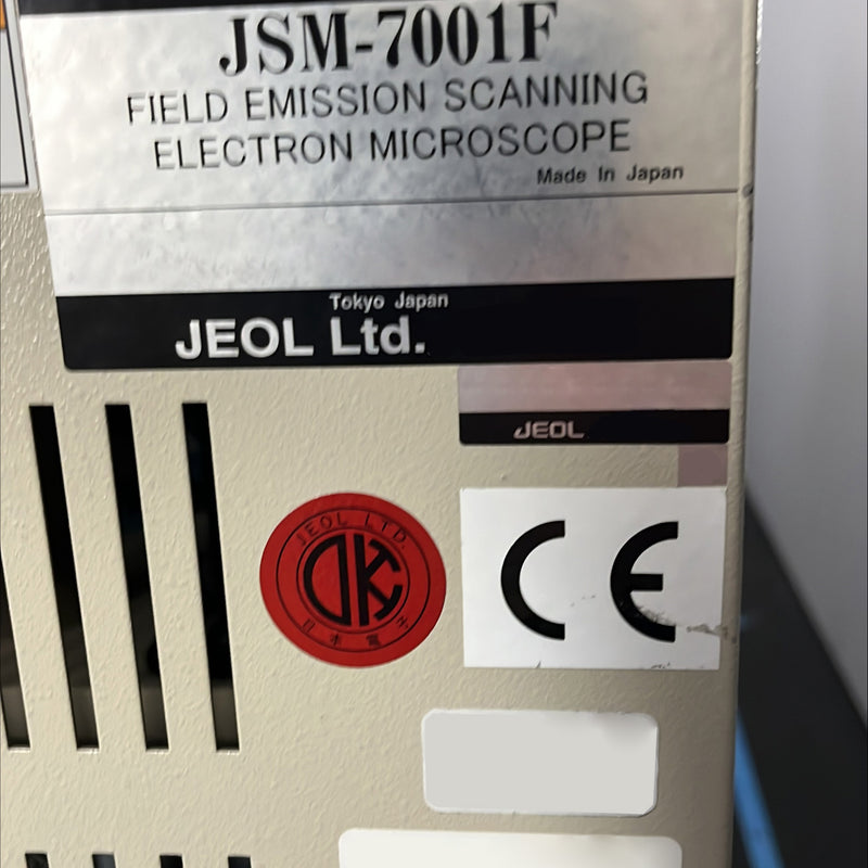 Jeol 7001 F FE-SEM (Field Emission Scanning Electron Microscope)