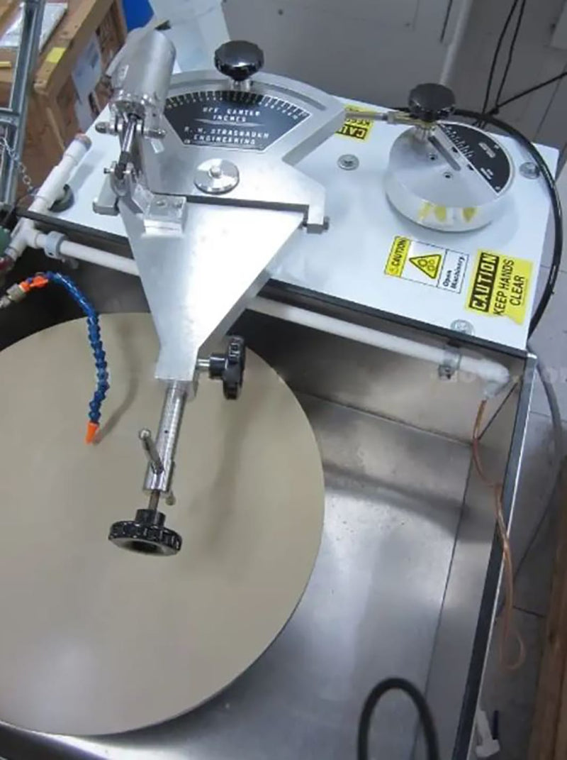Strasbaugh 6 DF DC 1 Single Spindle Polisher