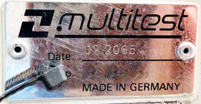 Multitest MT 9308 Handler