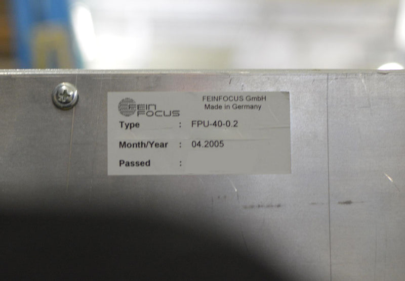 Thermo Fisher Scientific / FEI FXS-160 40 SGC X-ray Inspection System