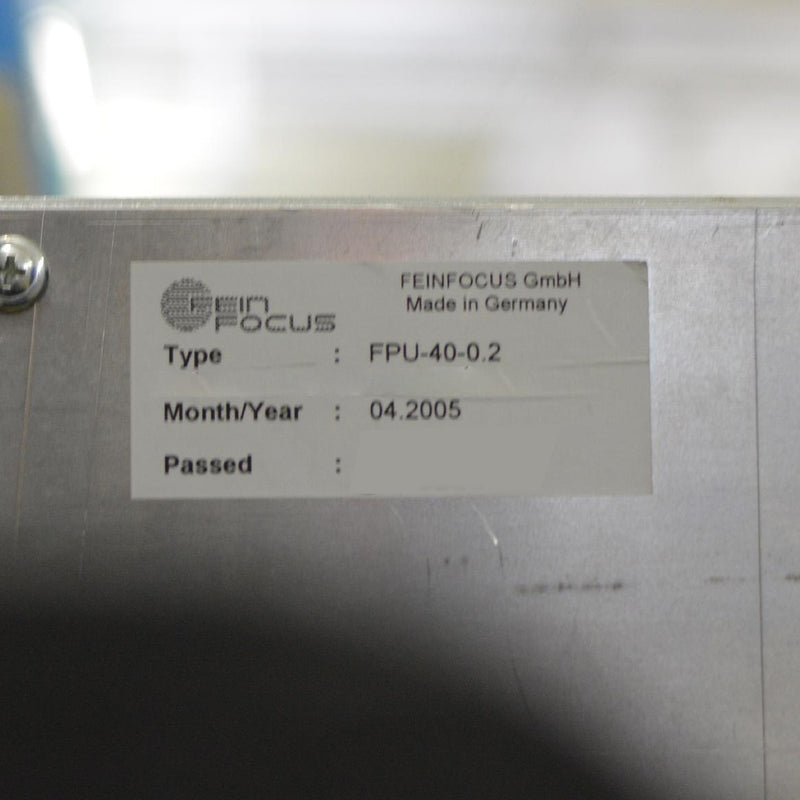 Thermo Fisher Scientific / FEI FXS-160 40 SGC X-ray Inspection System