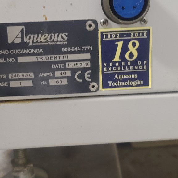 Aqueous Trident III Batch Cleaner