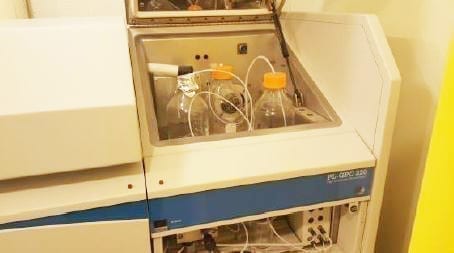 Polymer Laboratories GPC 220 Gel Permeation Chromatography (GPC)