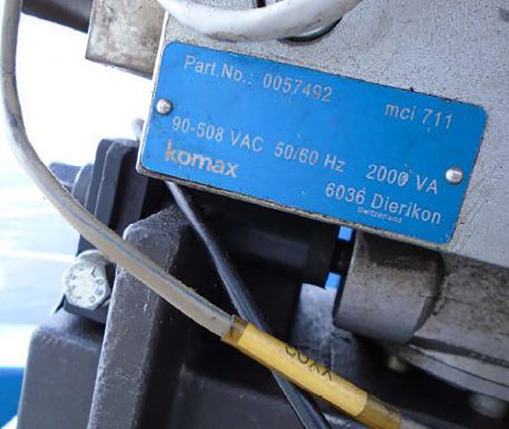 Komax Alpha 411 Wire Processor
