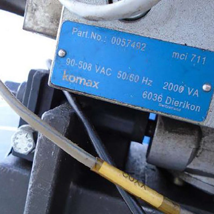 Komax Alpha 411 Wire Processor