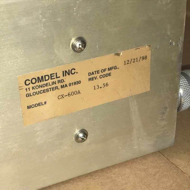 Comdel CX 600 S RF Generator