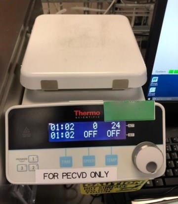 Oxford 80 Plus PECVD (Plasma-Enhanced Chemical Vapor Deposition)