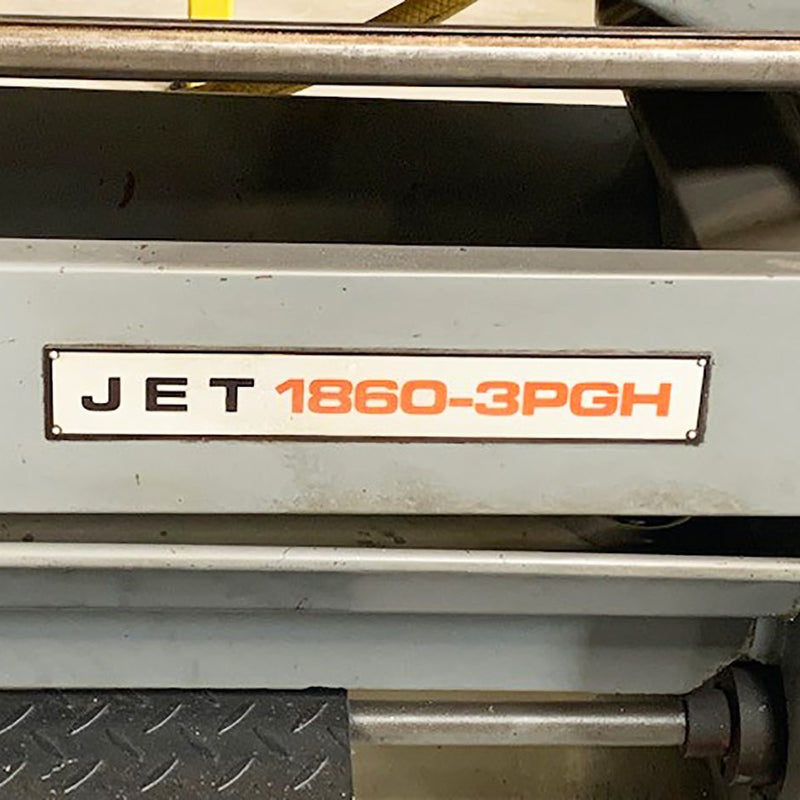 Jet 1860 3 PGH Lathe