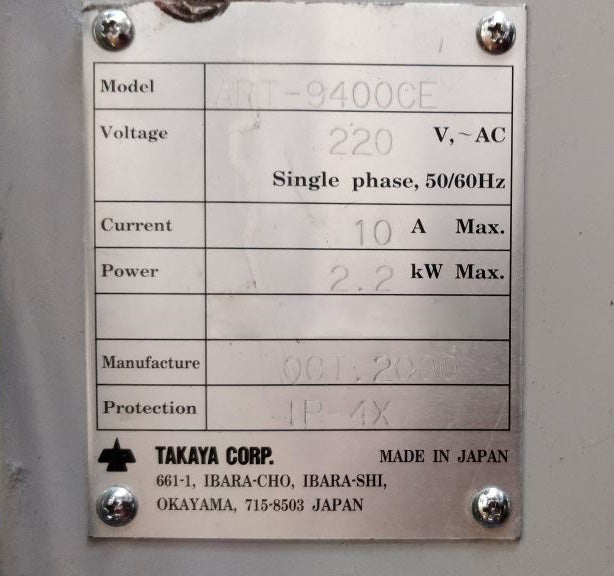 Takaya APT 9400 CE Flying Probe